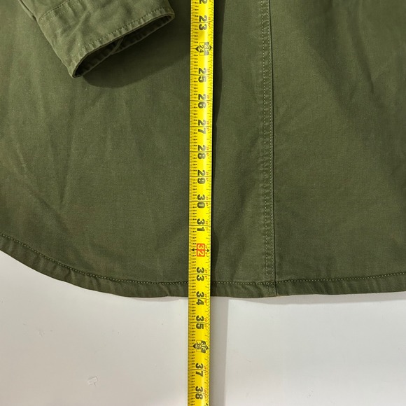 Carhartt Mens Rugged Flex Relax-Fit Canvas Fleece Lined Shirt Jacket XLT - Picture 12 of 12